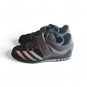 Adidas Black and Gray Athletic Shoes